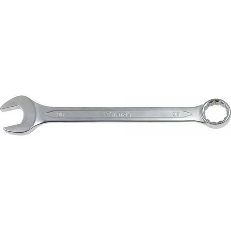 Llave fija de boca fija de 29 mm con acabado satinado CRV - CS DIN3113A (5/30)