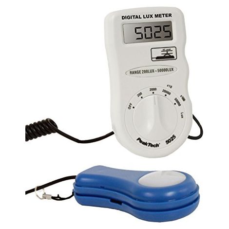 Strumento misura PeakTech 5025 misura 0-50000 lux (1/3)