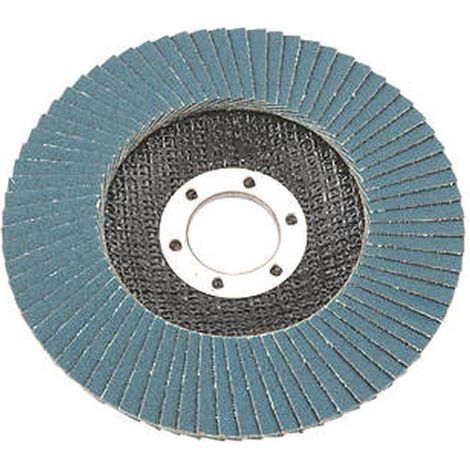 Disque à Lamelles 115 mm - Gr. 80 - Idéal pour Meulage et Finition - Longue Durée - D-Work