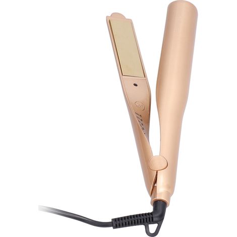 Lisseur à cheveux facile à coiffer, avec lumières LED, design ergonomique, léger et portable. Prise 110-240 V. (1/5)