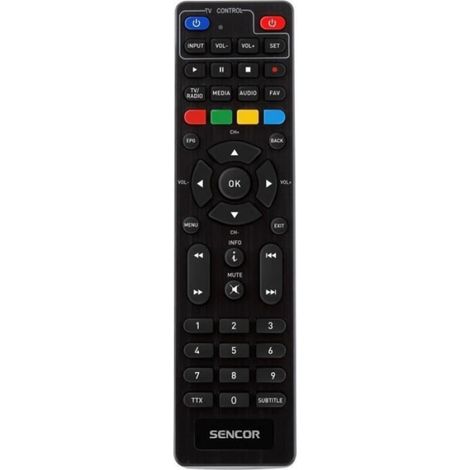 Récepteur TNT - Sencor - SDB 5007T - DVB-T2 H.265 - HDMI et péritel - Port USB (1/5)
