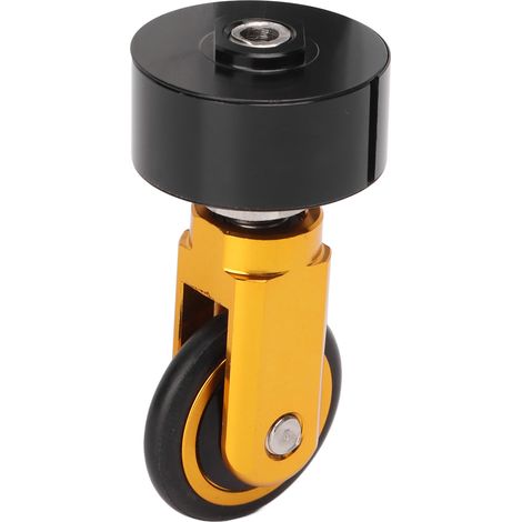 Easy Wheel Zusatz-Schieberad für K3PLUS 412 Faltrad, 33,9 mm Sattelstütze, goldfarben (1/5)