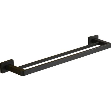 Mexen Asis Doppelhandtuchhalter, Schwarz - 7017625-70 (1/2)