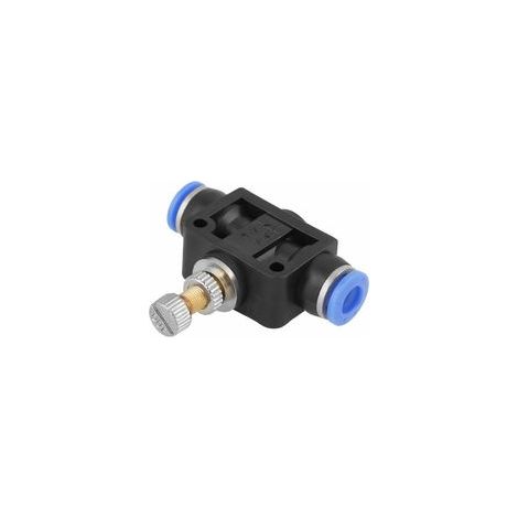 Lot de 2 raccords papillon push-in 12 mm, valve de contrôle pneumatique – (1/5)