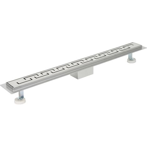 Zelsius Edelstahl Duschablauf "Geelong" befliesbar  100 cm Ablauf rechteckig