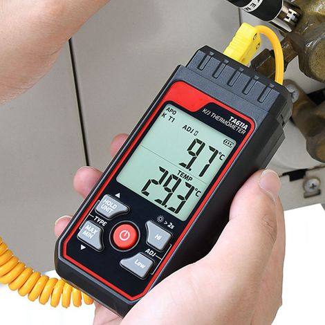 Thermomètre à contact TA611B, thermocouple de type K (1/5)