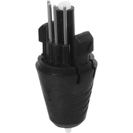 Stilo di ricambio per ugelli per stampanti 3D, parti per ugelli per stampanti 3D, ugello per penna per stampa 3D, accessori per ugelli per stampanti 3D, plastica nera (1/4)