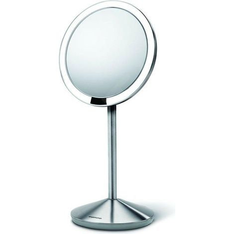 Simplehuman - Miroir cosmétique de voyage avec éclairage LED, inox ST3004 (1/5)