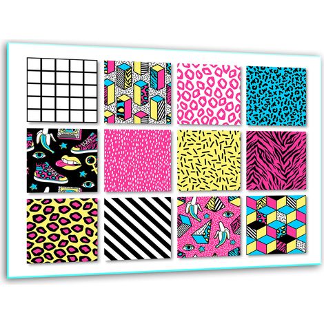 Supporto per tagliere in vetro 40x30 con mosaico (1/5)