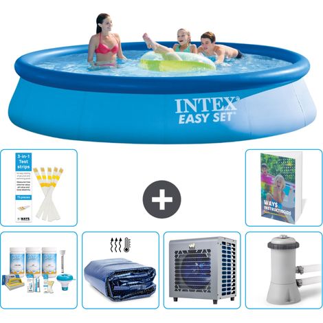 Intex Piscina Easy Set Rotonda - 396x84 cm - 7-pezzi S128 (1/5)