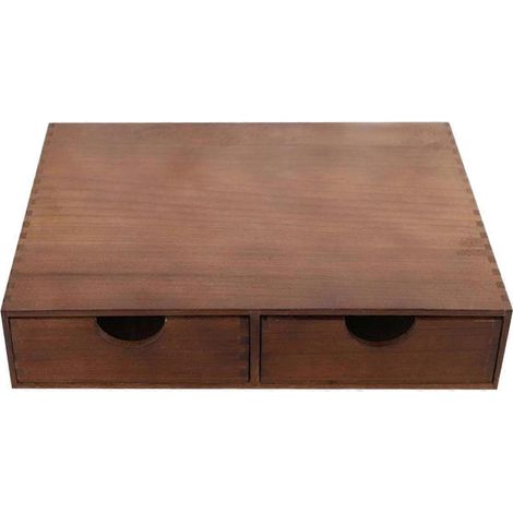 Bois café pod rangement drawer thé et café capsule organisateur pour bureau cuisine bar maison café stationorganization (1/5)