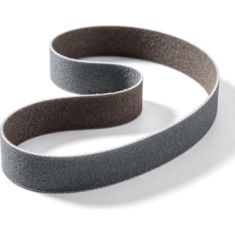Courroie Abrasive En Nylon 40x760mm, Grain 400, Bande Abrasive Non Tissée Pour Meulage De Métaux Et Polissage De Surface, Gris (1/5)