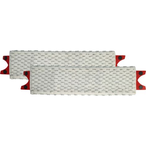 Lot de morceau nettoyage en microfibre compatibles avec le nettoyeur sol Vileda UltraMat XL 2 (1/3)