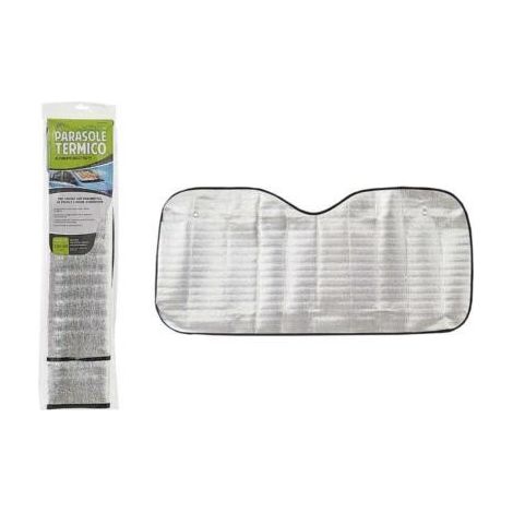 PARASOLE TERMORIFLETTENTE PARABREZZA AUTO 130X60 CM DUE LATI