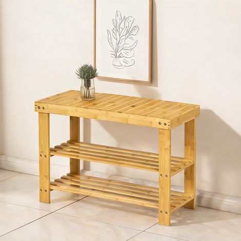 Console color Legno en bambù 70 x 28 x 45 cm (1/5)