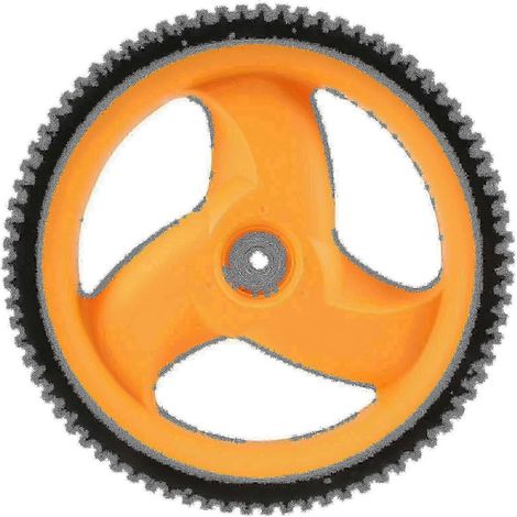Roue arrière de tondeuse à gazon (293 mm), compatible avec les références 5324035-09, 5324327-49, 532403509 532432749 Excellent (1/2)
