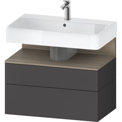 Duravit Collection One mueble bajo lavabo, 1 extraíble y 1 cajón, (1/2)