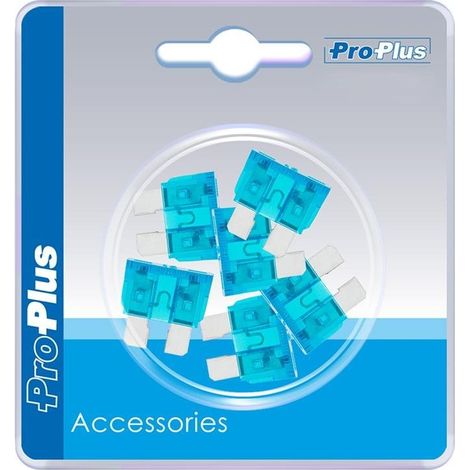 Fusible de voiture ProPlus normalement 15A bleu chacun (1/3)