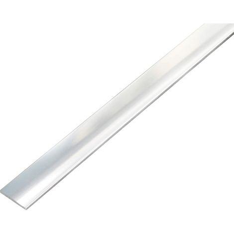 BARRA PIATTA ADESIVA 25X2X1000MM ALLUMINIO (1/4)