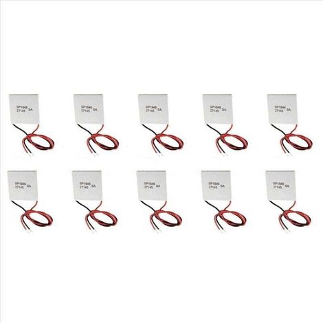 Générateur d'énergie thermoélectrique SP1848-27145, 10 pièces, 40 x 40 mm, module Peltier TEG