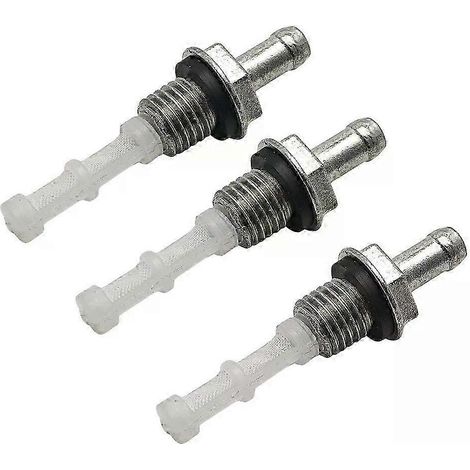 Lot de 3 filtres de joint de réservoir de carburant compatibles avec les petits moteurs à essence HONDA GX160, GX140, GX120, GX110 et 168F (pièce de rechange pour générateur 16955-ZE1-000)