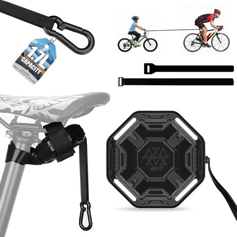 2,5M Corde de Remorquage Vélo Enfant Adultes Système de Remorquage Sangle de Corde Aucun Outil Requis pour Tous Vélos VTT Capacité de Charge de 100kg (1/5)