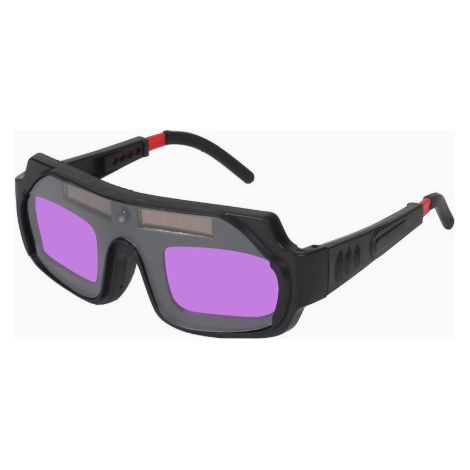 Lunettes de soudure Lunettes de protection protectrices pour assombrissement automatique solaire des lunettes de soudure pour le soudage à l'arc sous argon+lunette de soudure à l'arc lunette de soudu (1/4)