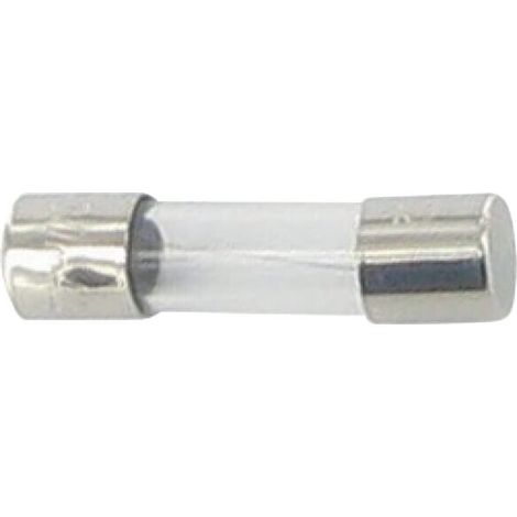 Fusible Cristal 0,5A Longitud 20mm paquete 50 unidades UNIVERSAL SI23502
