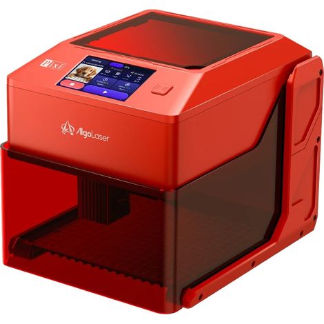 Graveur Laser, Contrôle Tactile, Compatibilité avec Divers Matériaux, Rouge-b, 3W-a (1/2)