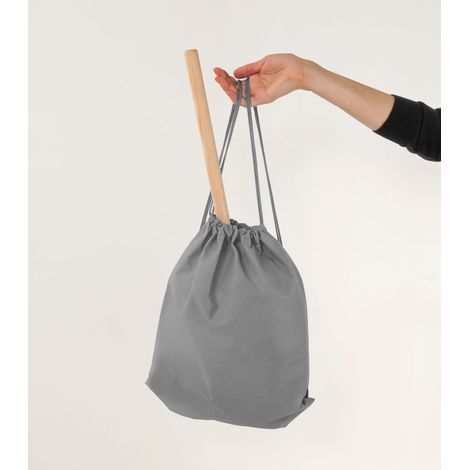 Steckenpferd-Rucksack für Pferd und Zubehör – Grau (1/2)