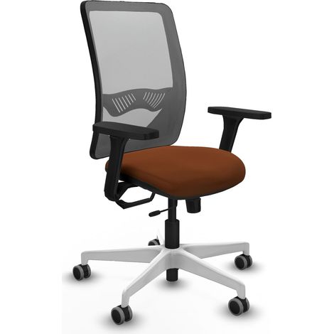 Sedia ergonomica piqueras y crespo Zulema marrone similpelle (1/2)