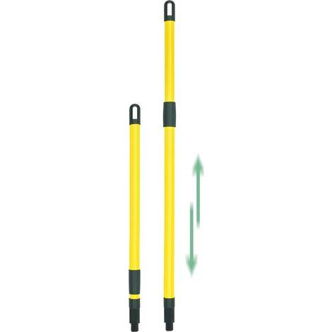Artificial Grass Brush, Extendable Handle 0.8-1.4m, 30cm Head, UV Resistant PVC PP, Garden Terrace (1/4)