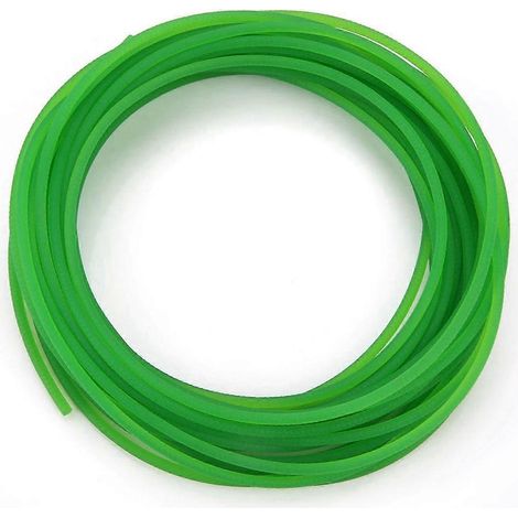 Grüner, rauer PU-Polyurethan-Rundriemen für Antriebstechnik (4 mm 10 m) (1/4)