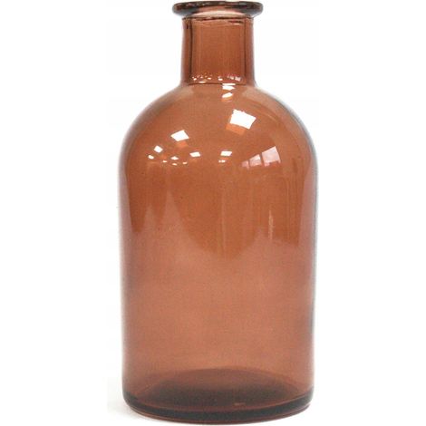 Runde Flasche 250ml Glasdiffusor Rattan BR (1/3)