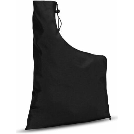Sac à feuilles pour aspirateur AquaForge, 60 cm x 44 cm, noir, de rechange, en Oxford, imperméable, avec fermeture éclair. (1/5)