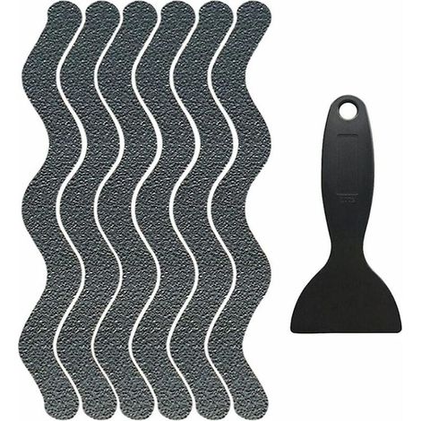 Set mit Anti-Rutsch-Aufklebern für Badewanne und Dusche inklusive Abzieher (1/5)