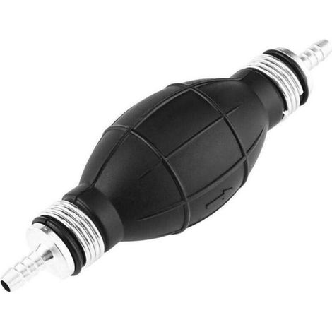 Pompe A Carburant - Bulbe D'amorçage En Caoutchouc Et Aluminium - Pour Moteurs Bateau Voiture Moto - Diamètre Tuyau 6 mm - 1 Piece (1/4)