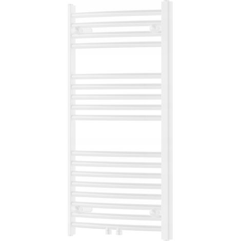 Radiador secatoallas eléctrico 372W 90x50x5,2cm, Blanco (1/3)