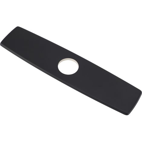 Plaque de recouvrement pour robinet d'évier en acier inoxydable 304, pour cuisine et salle de bain F Y9116 2 (1/5)