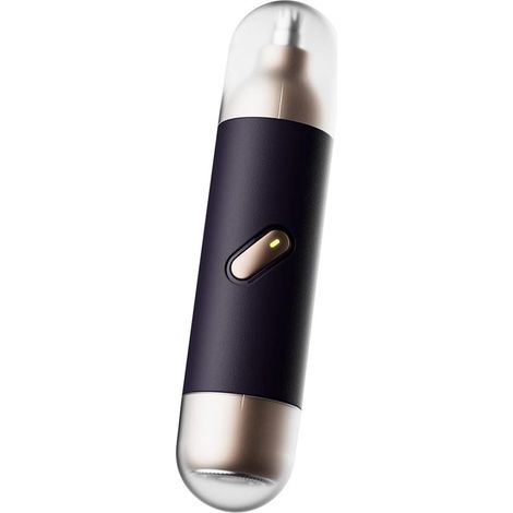 Nouvelle tondeuse électrique rechargeable pour hommes - conception indolore, coupe les favoris, les sourcils, la barbe et les poils du nez, tondeuse et rasoir 2 en 1. Noire (1/5)