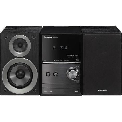 Microsistema negro de 20w con bluetooth. - sc-hc212eg-k - panasonic -
