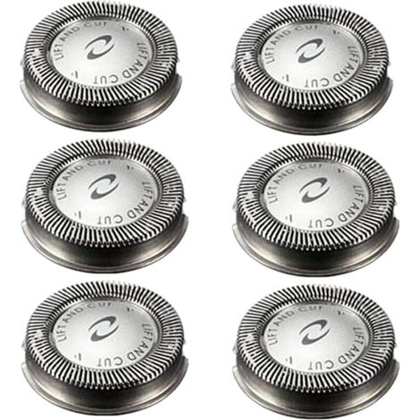 6 Lames De Rechange Compatibles Avec Têtes De Rasoir HQ3 HQ32 HQ36 HQ40 HQ300 (1/4)