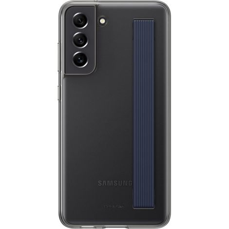 Custodia per Samsung EF-XG990CBEGWW S21 FE 5GG990 nera/nera con cinturino sottile (1/2)