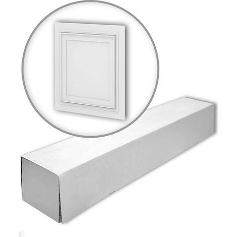 Profhome 159818-box 1 Karton SET mit 6 3D Wandpaneelen Wandvertäfelungen Neo-Klassizismus-Stil   1,5 m2