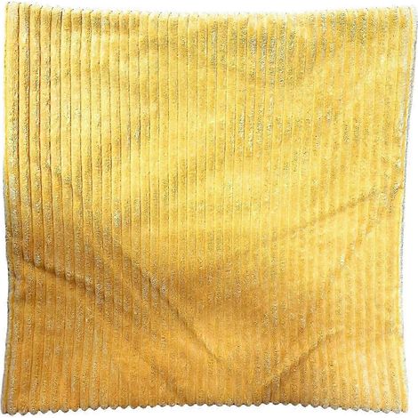 Housse de coussin en velours côtelé pour salon, chambre d'amis, canapé moderne, fermeture éclair (1/5)
