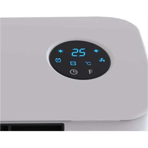Radiateur à inertie en céramique mural monobloc 1500W télécommande-602110cm MNS (1/3)