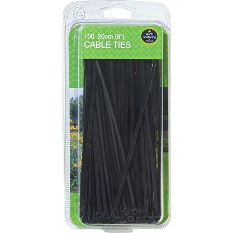 Lot de 100 liens de serrage en nylon 20 cm (1/2)