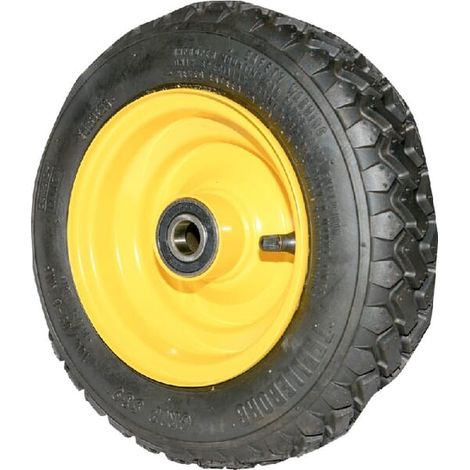 Outils Wolf – Roue pour matériel d'atelier – Charge maximale 200kg – Pour sols durs et terrains accidentés – 28476OW