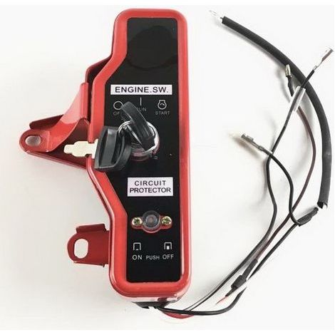 Die elektrische Startsteuerungseinheit 168F ist mit Honda GX160- und GX200-Motoren kompatibel und umfasst einen Ein-Tasten-Elektrostartschalter, einen Universalstarter und einen