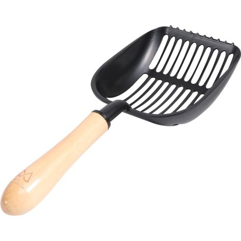 Petite pelle inox long manche, idéale pour chatons (1/4)